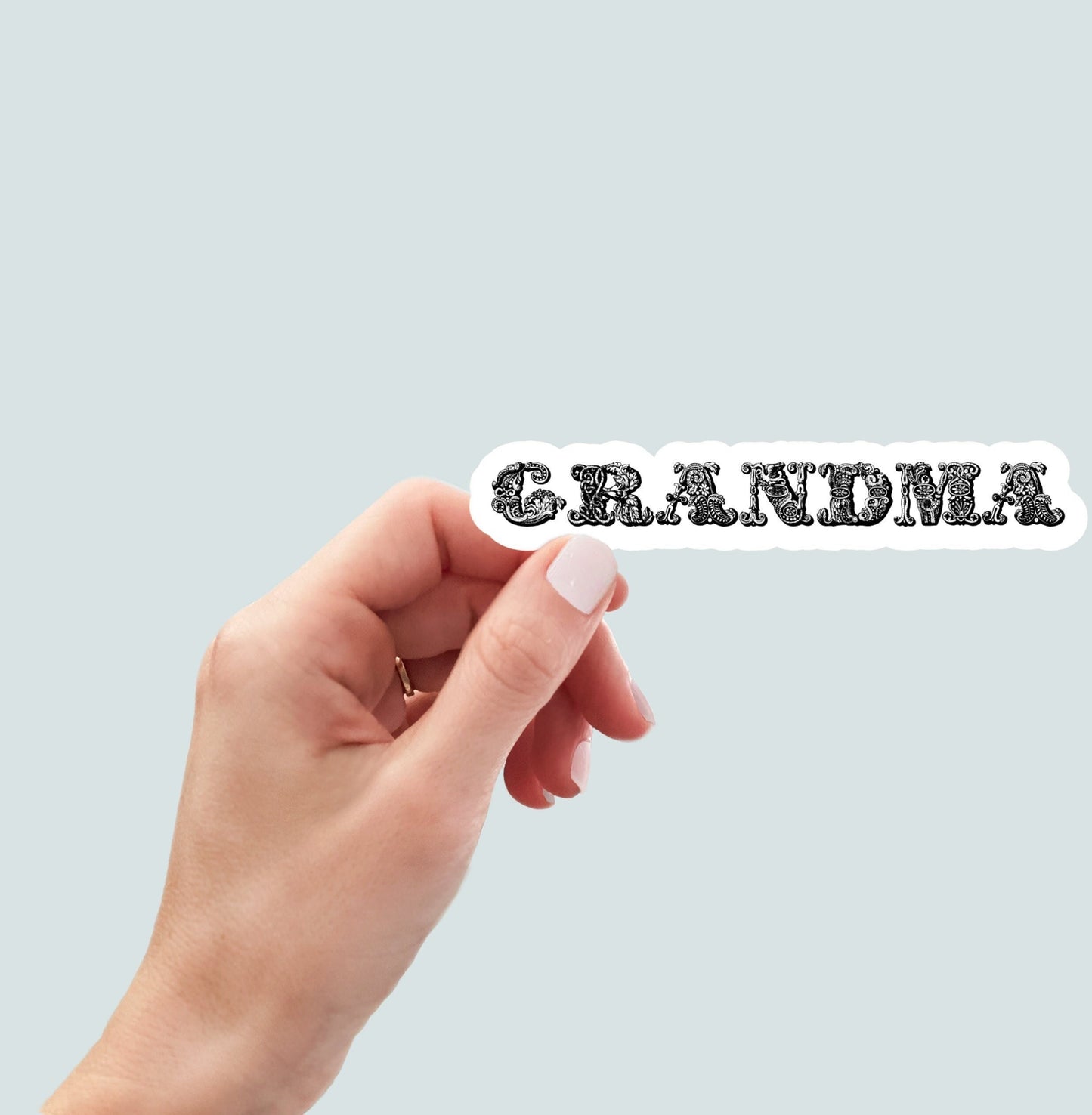 Grandma sticker, laptop sticker, water bottle sticker, planner sticker, decal