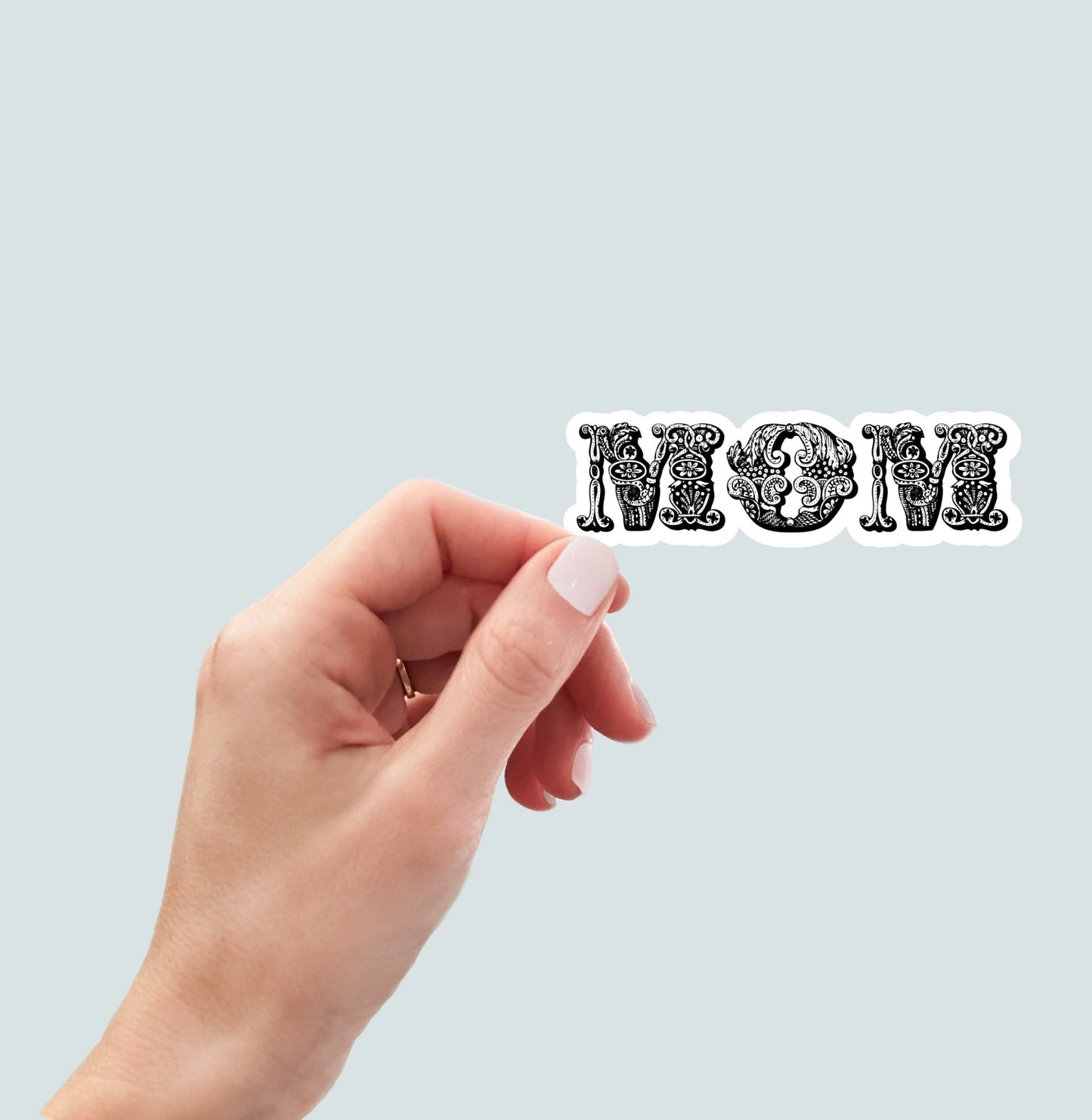 MOM sticker, laptop sticker, water bottle sticker, planner sticker, decal