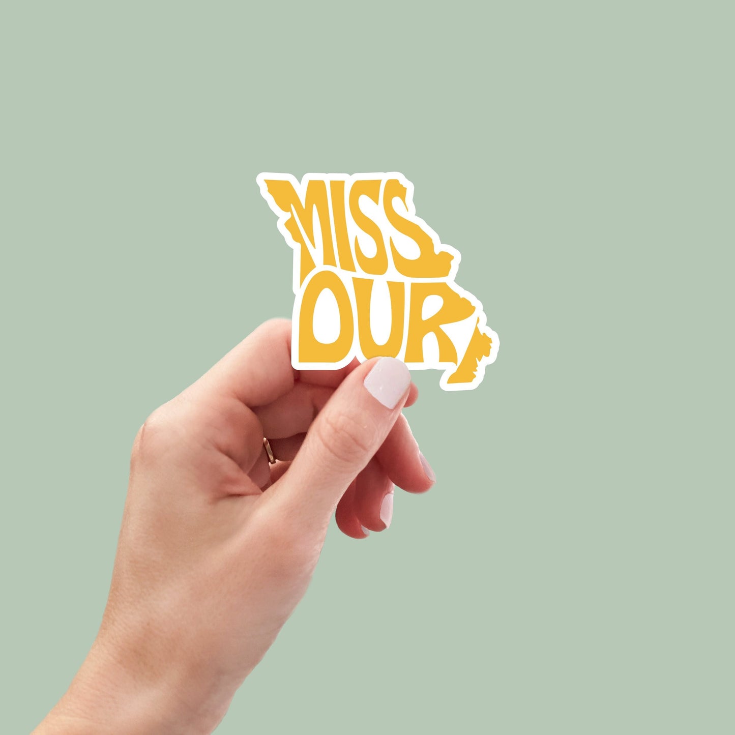 Missouri State Sticker, Missouri Decal, State Laptop Stickers, Waterproof Stickers, Aesthetic State Stickers, Computer Stickers