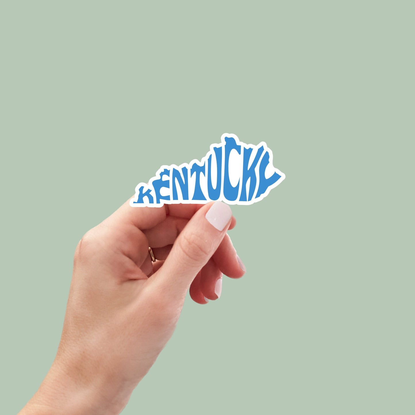 Kentucky State Sticker, Kentucky Decal, State Laptop Stickers, Waterproof Stickers, Aesthetic State Stickers, Computer Stickers