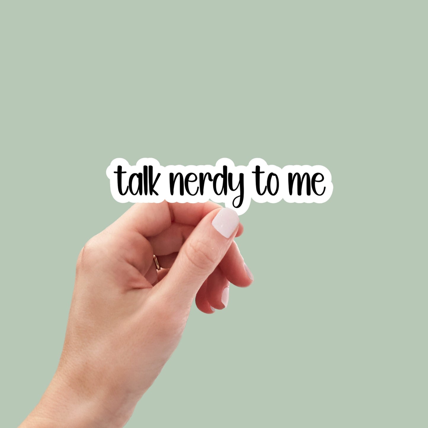 Talk nerdy to me sticker, laptop stickers, funny stickers, science stickers, sarcastic gift, funny gift, nerd, steminist, car stickers