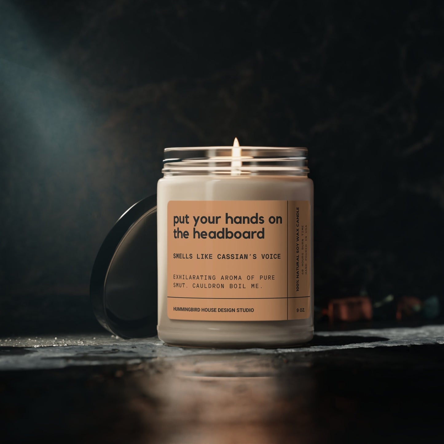 Cassian inspired candle, Sarah J Maas A Court of Thorns And Roses, bookish candle, ACOTAR fan gift