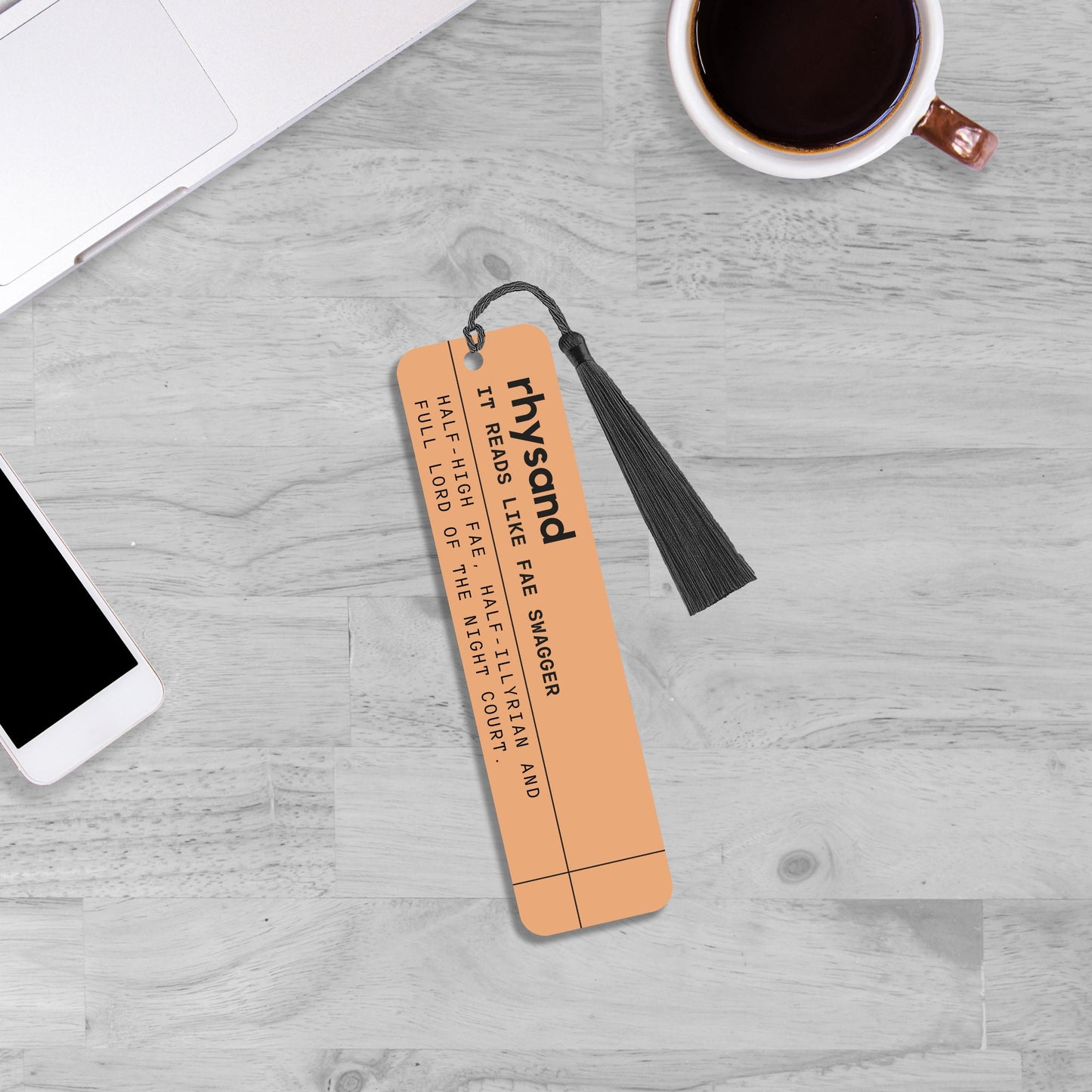 rhysand bookmark, ACOTAR, metal bookmark, reading, book lover gift, bookish, cute bookmarks