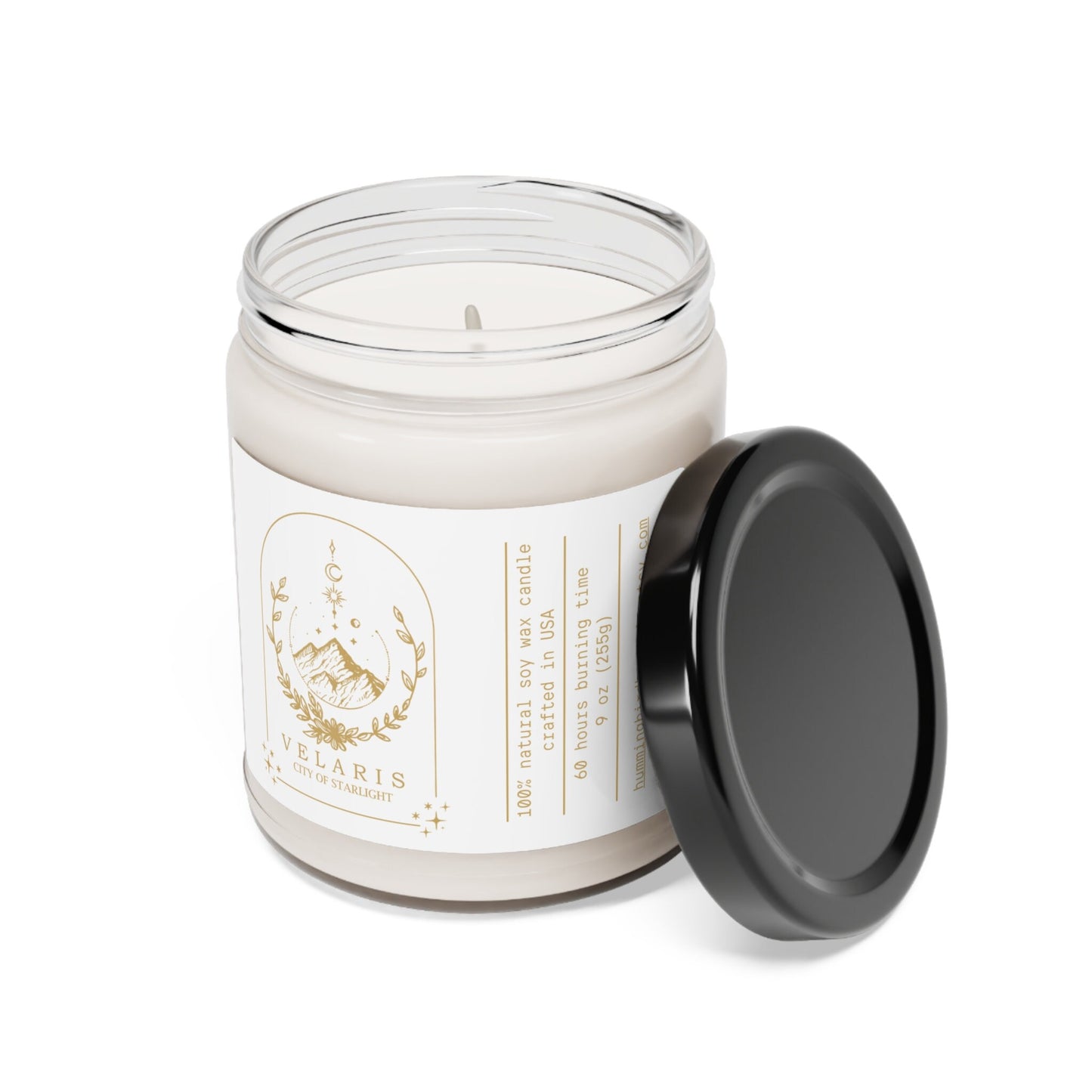 Velaris inspired candle, Sarah J Maas A Court of Thorns And Roses, bookish candle, ACOTAR Merch