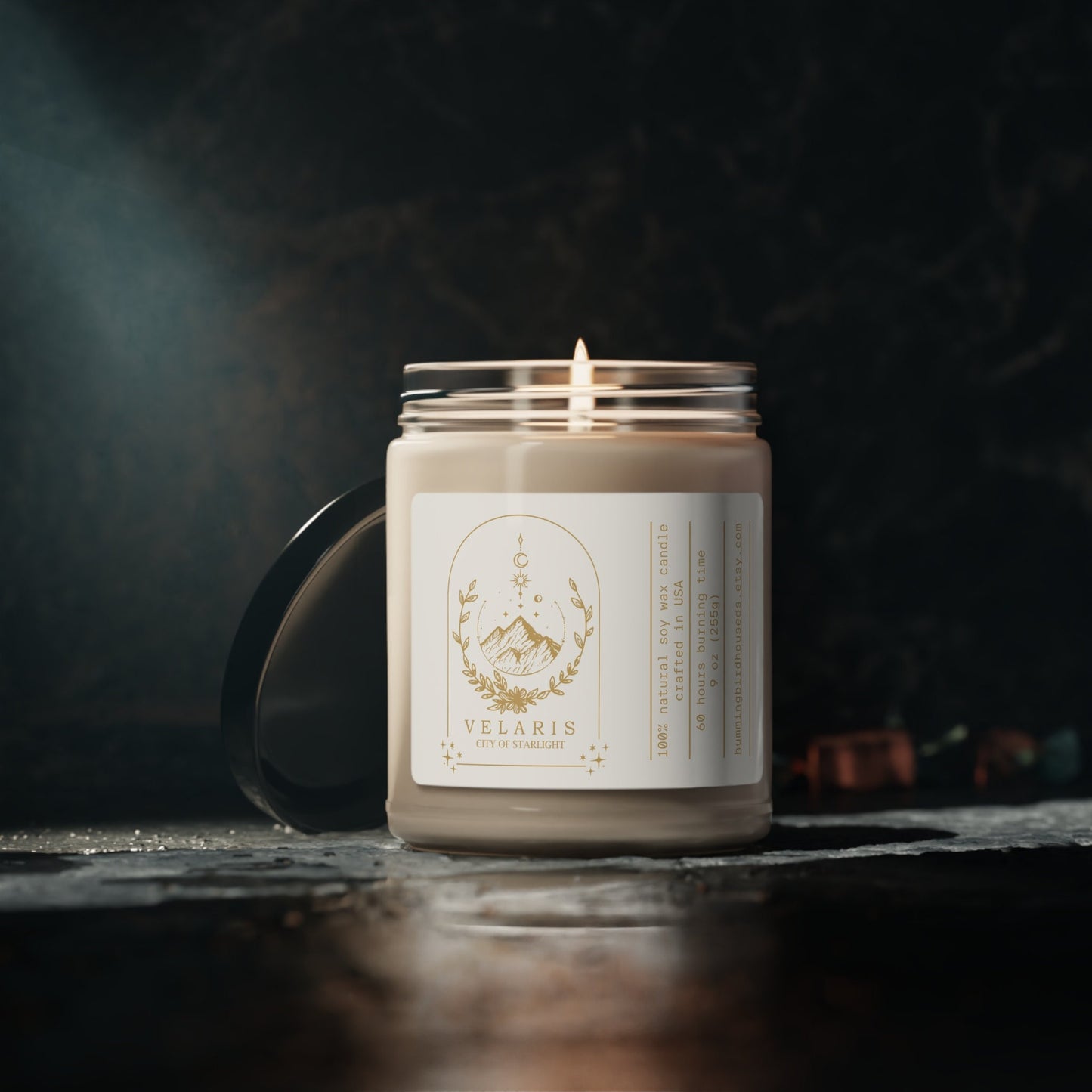 Velaris inspired candle, Sarah J Maas A Court of Thorns And Roses, bookish candle, ACOTAR Merch