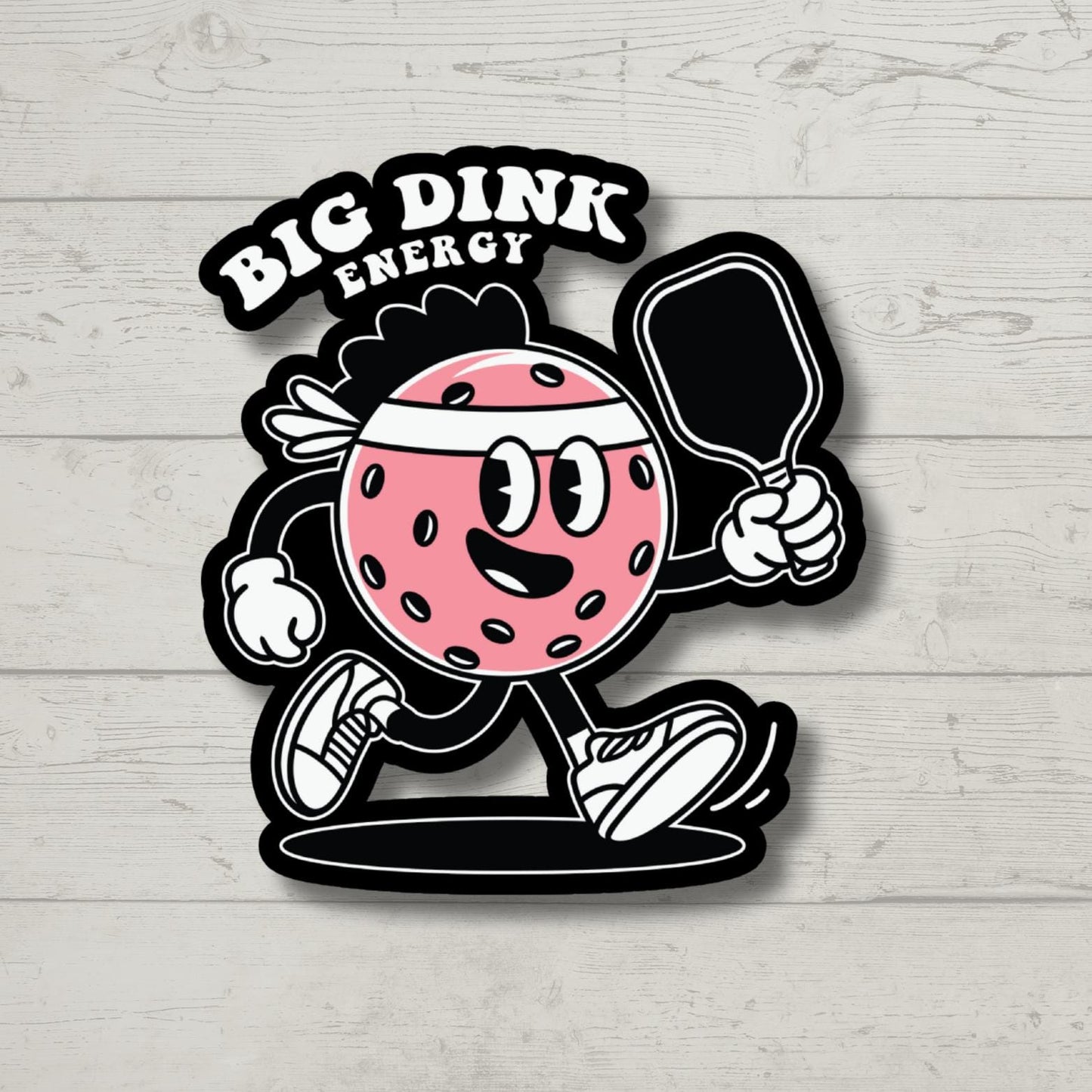 Big Dink Energy pickleball sticker, laptop sticker, water bottle sticker, pickleball gifts, funny stickers, sarcastic sticker