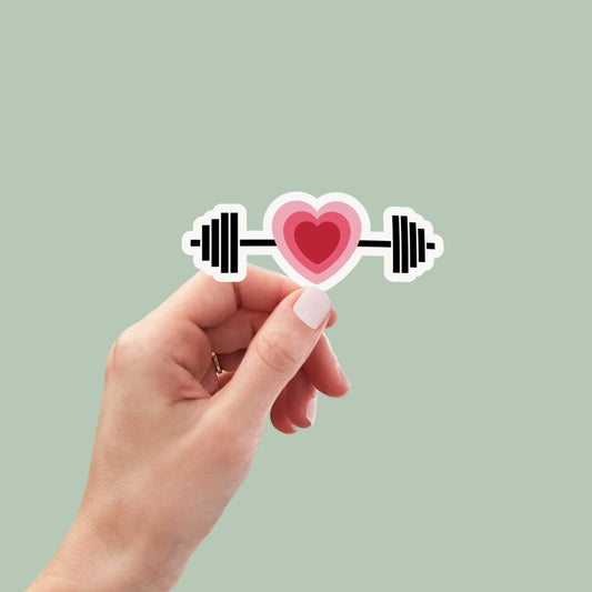 Fitness weights sticker, laptop stickers, funny stickers, sarcasm laptop decals, water bottle sticker, gym sticker, workout Stickers