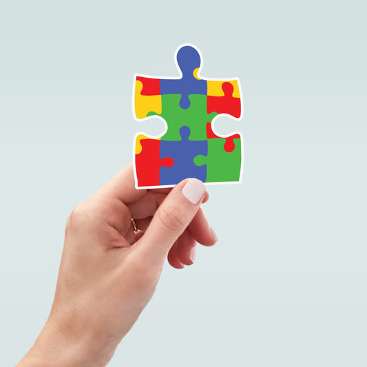 Autism sticker, Autism Awareness sticker, Child With Autism, Water Bottle Sticker, Laptop Decal, Vinyl Sticker