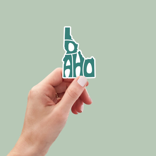 Idaho State Sticker, Idaho Decal, State Laptop Stickers, Waterproof Stickers, Aesthetic State Stickers, Computer Stickers