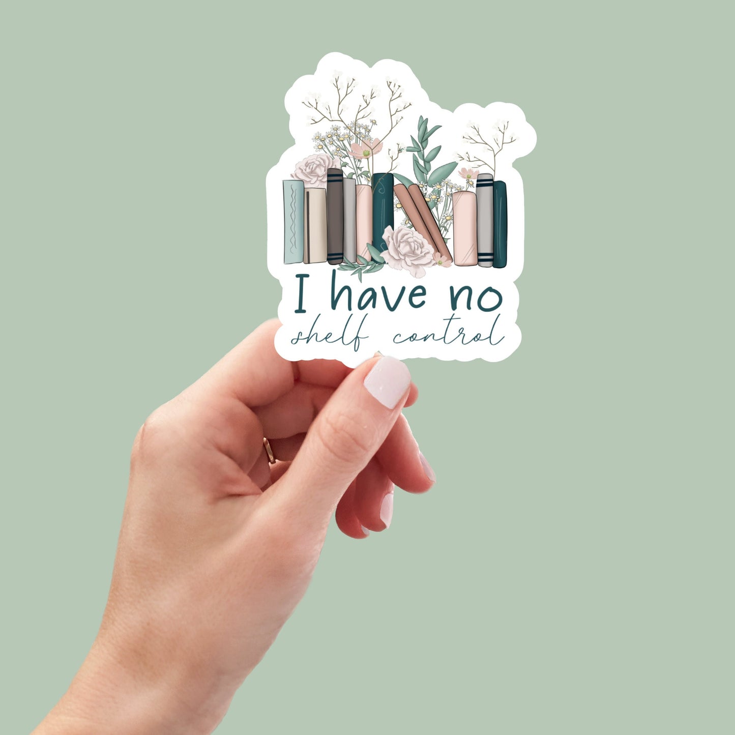 i have no shelf control sticker, tumbler sticker, water bottle sticker, reading stickers for laptops, Kindle Sticker, bookish stickers