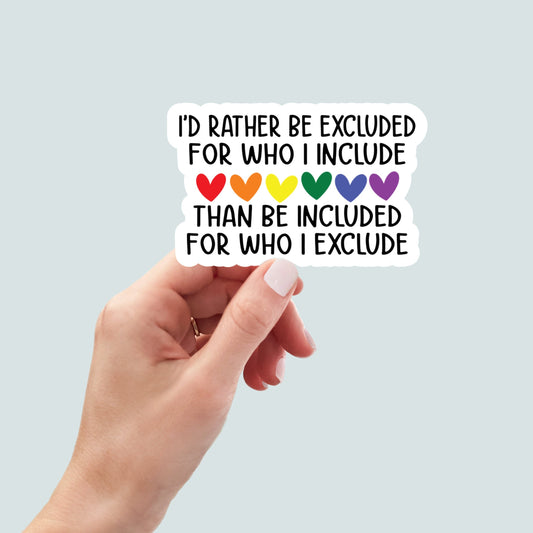 Pride sticker, rainbow sticker, water bottle sticker, laptop sticker, decals, love is love, pride stickers, pride month