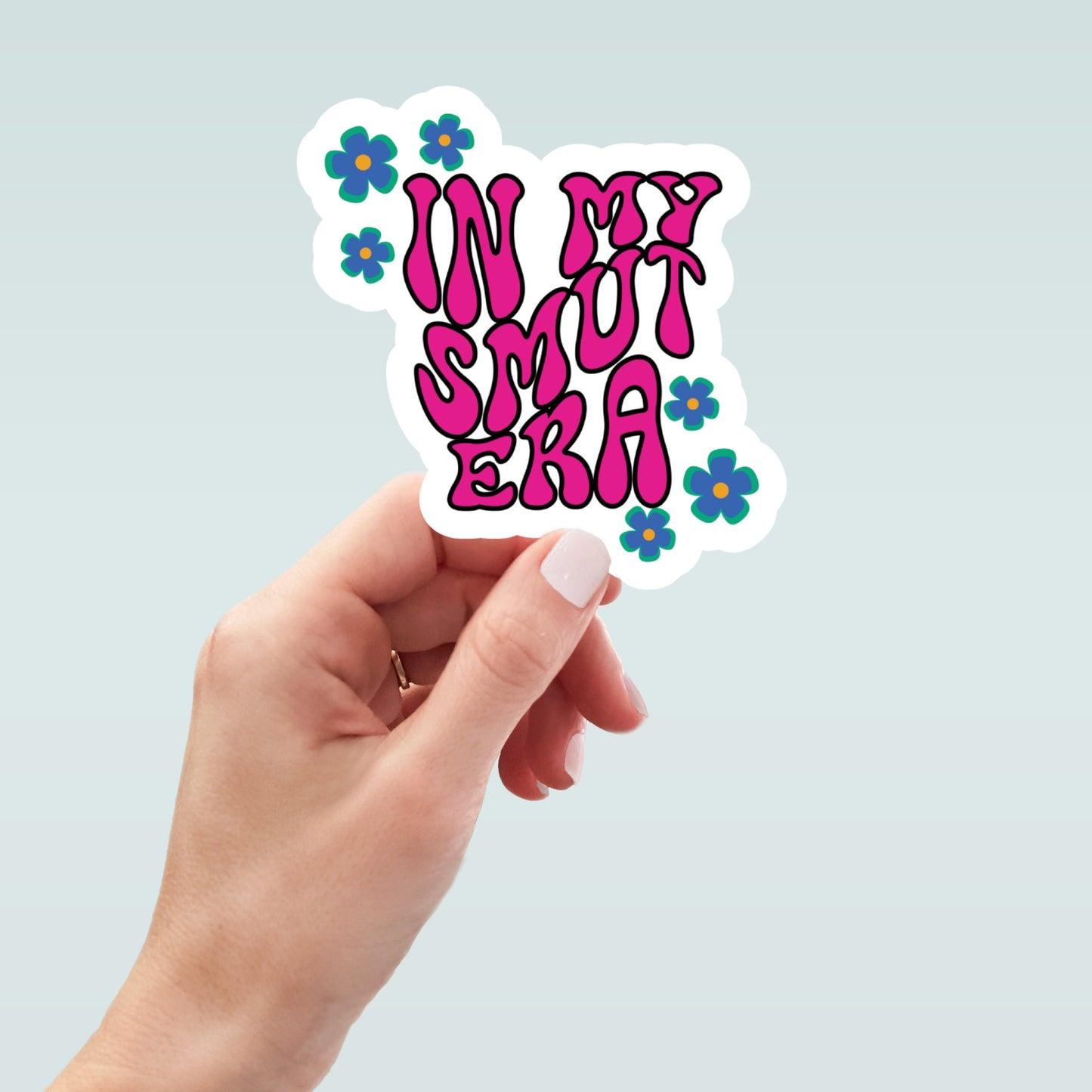 in my smut era sticker, laptop stickers, funny stickers, sarcastic sticker, funny gift, smut sticker, kindle sticker, dark romance,