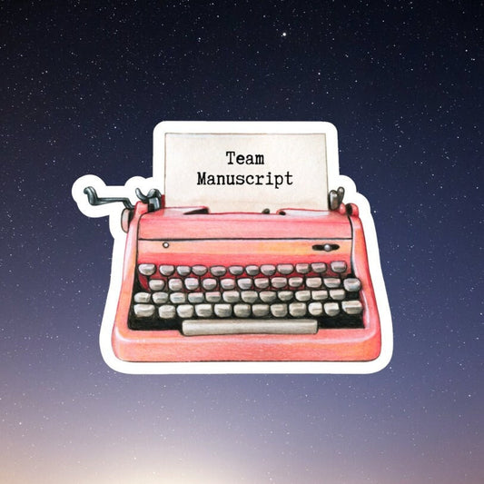 COHO team manuscript inspired book sticker, verity, laptop decals, water bottle stickers, reading stickers, book stickers, kindle stickers