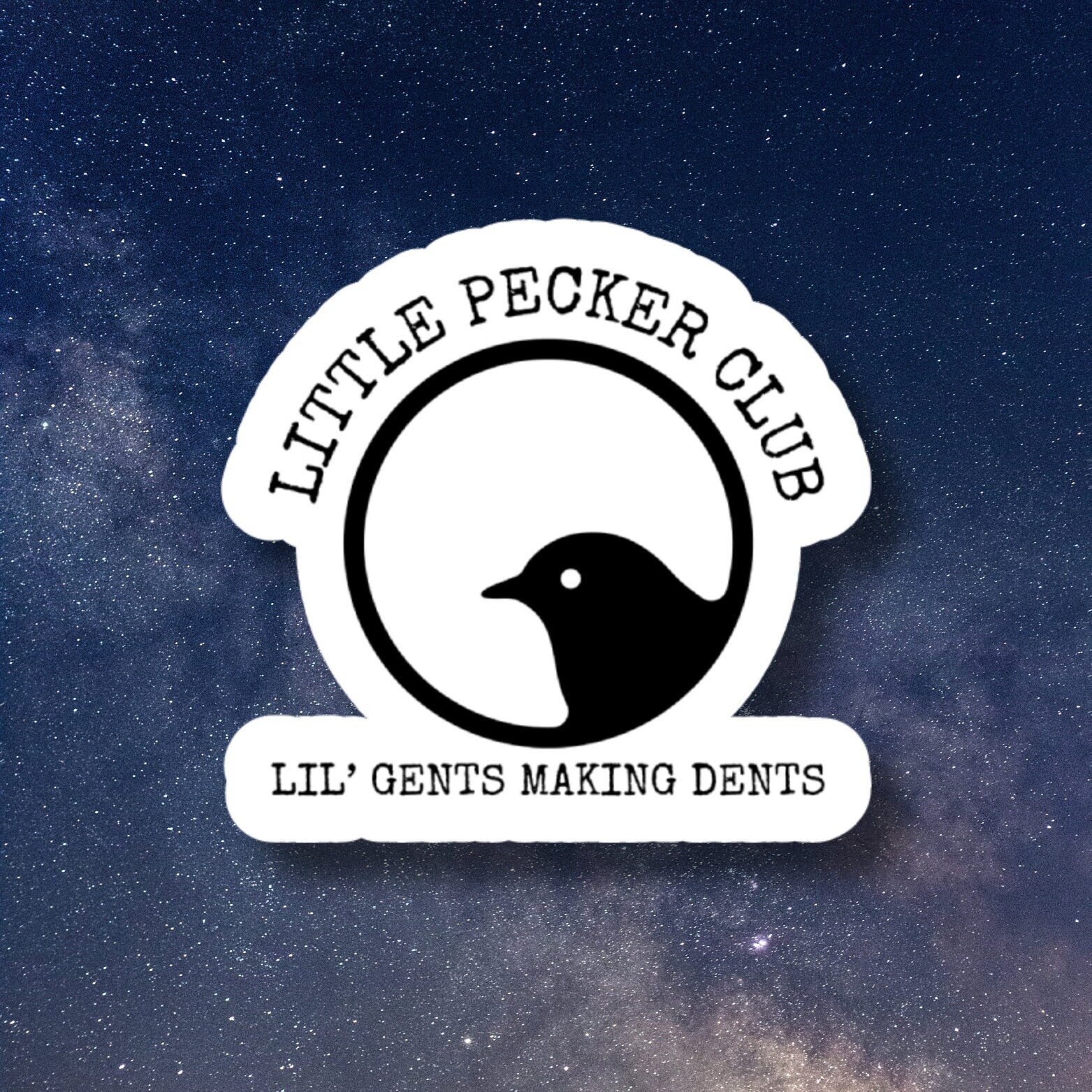 little pecker club, Funny Stickers, Sarcasm Stickers, Sarcastic Stickers, Funny Laptop Sticker, Funny Decals, Stanley cup, water bottle