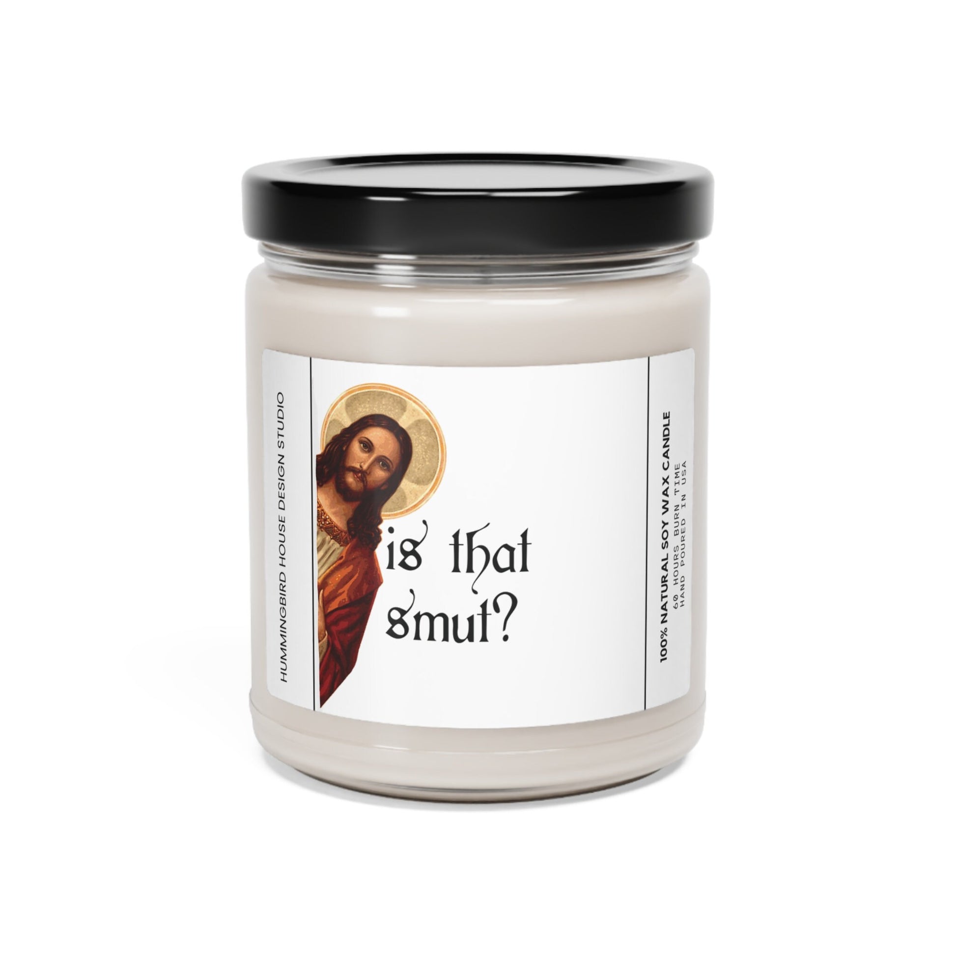 peeking Jesus smut bookish inspired candle, funny candle, funny gift, soy candle, Mom Gift, BFF Gift, Gift for Her, romance gift