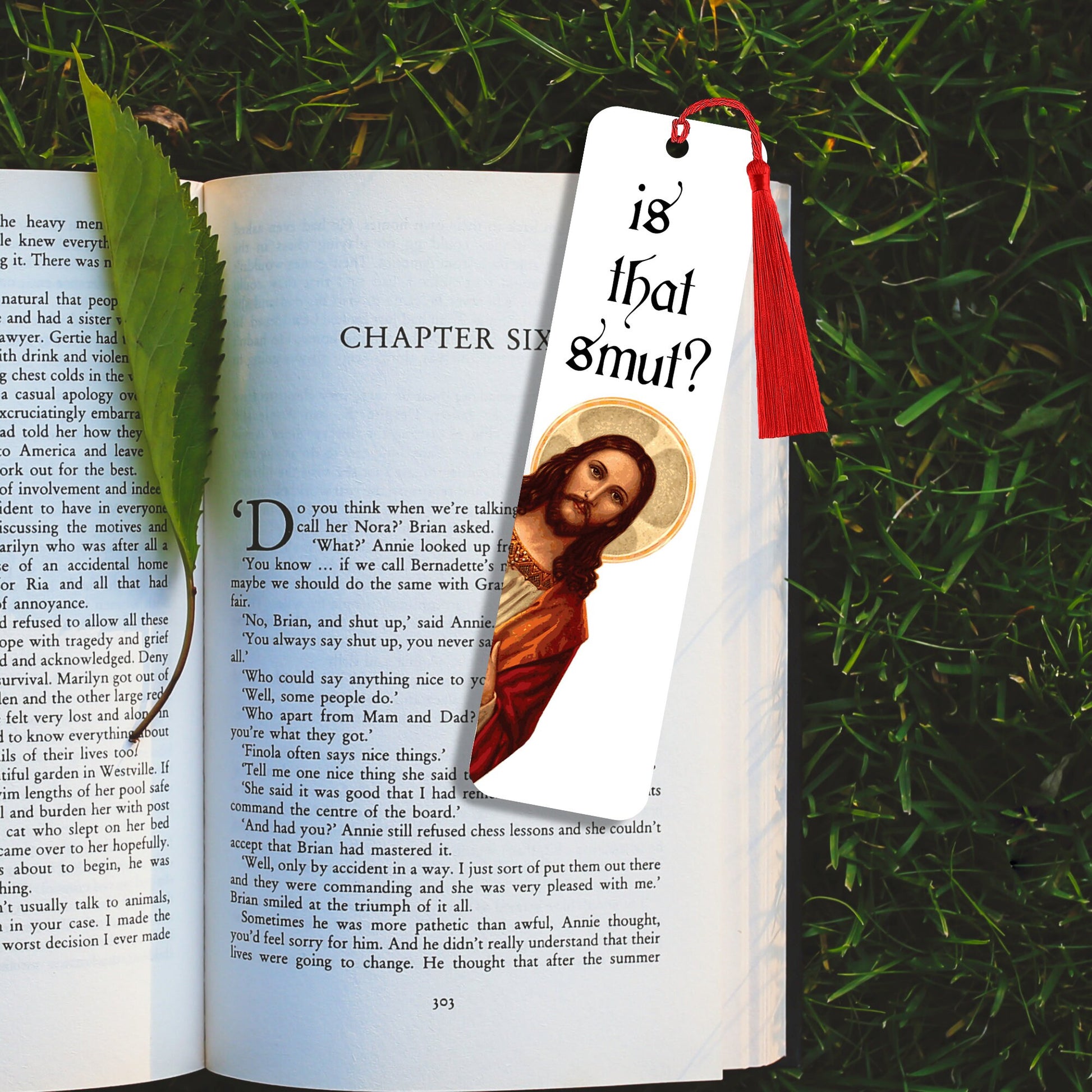 peeking jesus is that smut bookmark, metal bookmark, reading, book lover gift, bookish, cute bookmarks