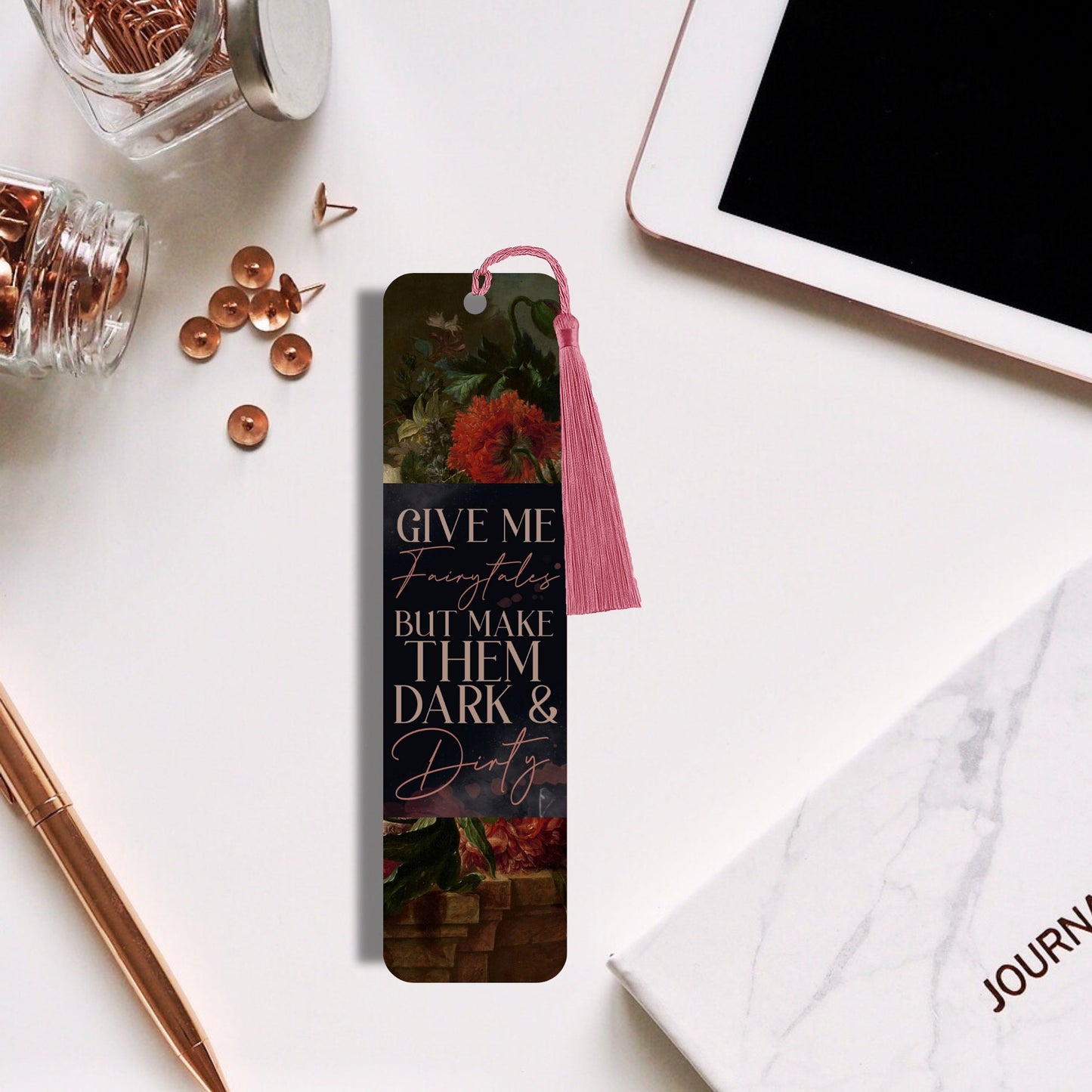fairy tales dark dirty bookmark, smut, metal bookmark, reading, book lover gift, bookish, cute bookmarks
