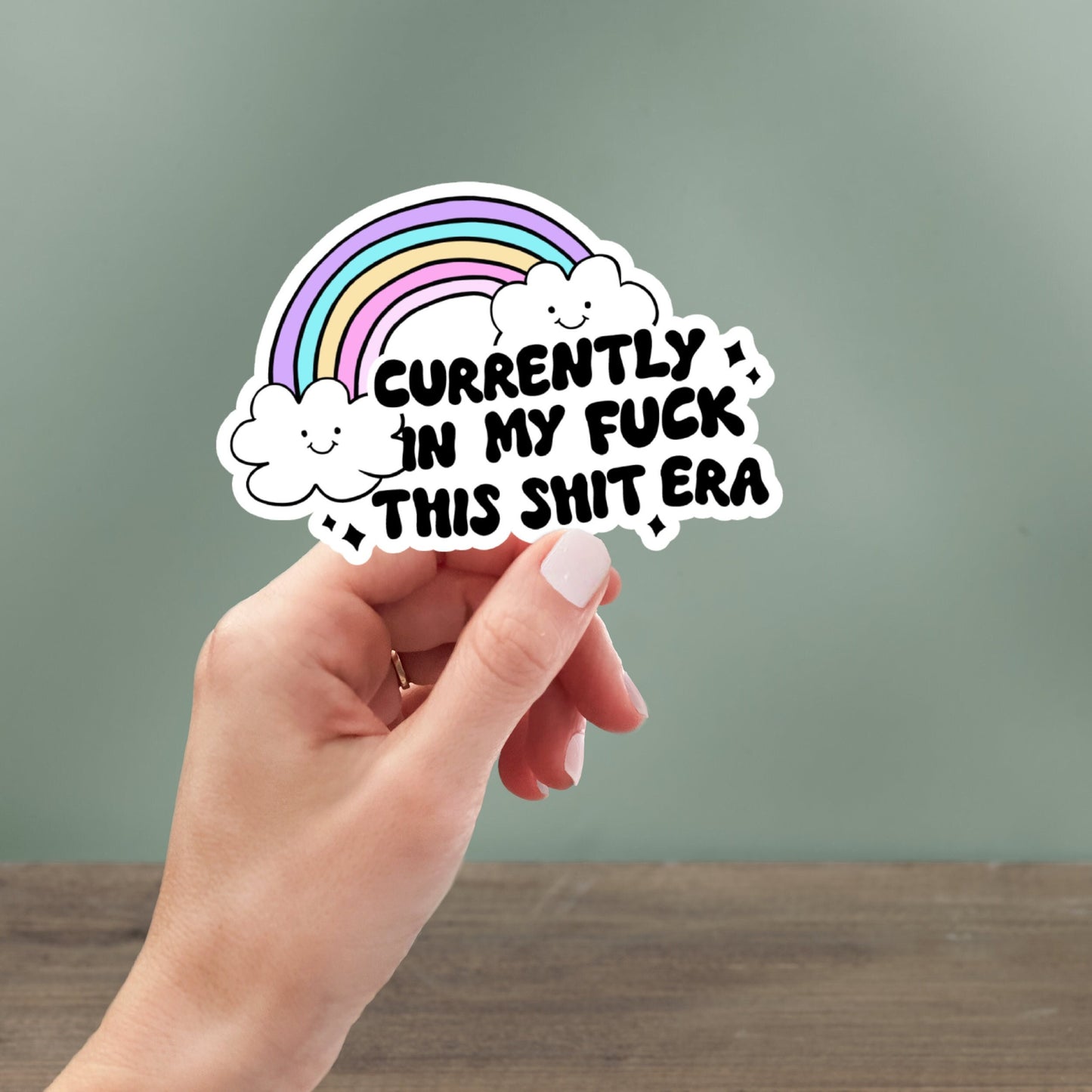 f*ck this sh*t era, Funny Stickers, Sarcasm Stickers, Sarcastic Stickers, Funny Laptop Sticker, Funny Decals, Kindle Stickers