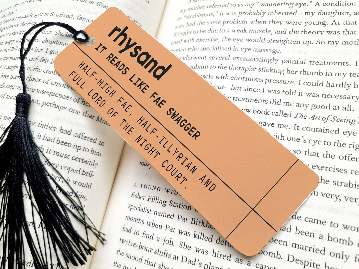 rhysand bookmark, ACOTAR, metal bookmark, reading, book lover gift, bookish, cute bookmarks