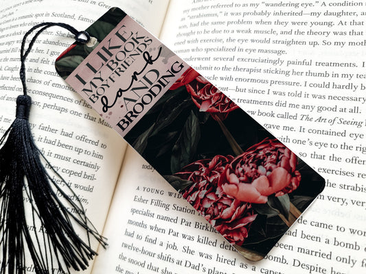 book boyfriends dark and brooding bookmark, smut, metal bookmark, reading, book lover gift, bookish, cute bookmarks