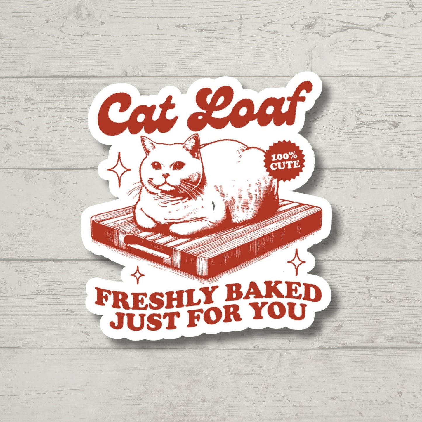 cat loaf, Funny Stickers, Sarcasm Stickers, Sarcastic Stickers, Funny Laptop Sticker, Funny Decals, Kindle Stickers, Hydroflask Stickers