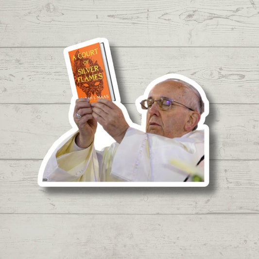 ACOSF pope meme inspired smut, laptop stickers, funny stickers, sarcastic sticker, funny gift, kindle sticker, SJM stickers