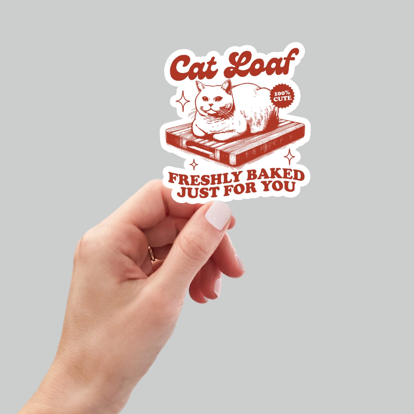 cat loaf, Funny Stickers, Sarcasm Stickers, Sarcastic Stickers, Funny Laptop Sticker, Funny Decals, Kindle Stickers, Hydroflask Stickers