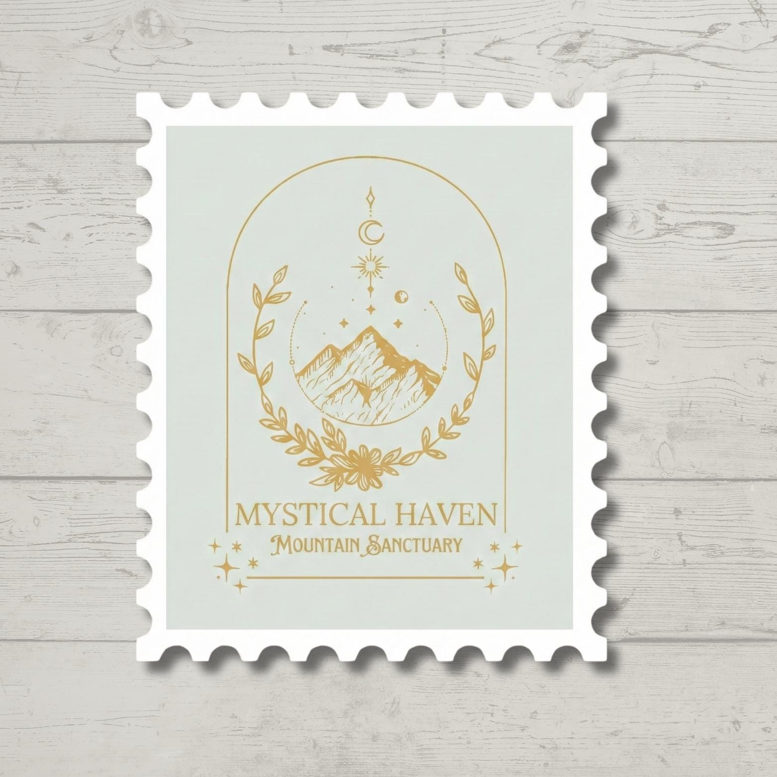 Fantasy Stamp Sticker, VINYL STICKER, romantasy, booktok, bookworm