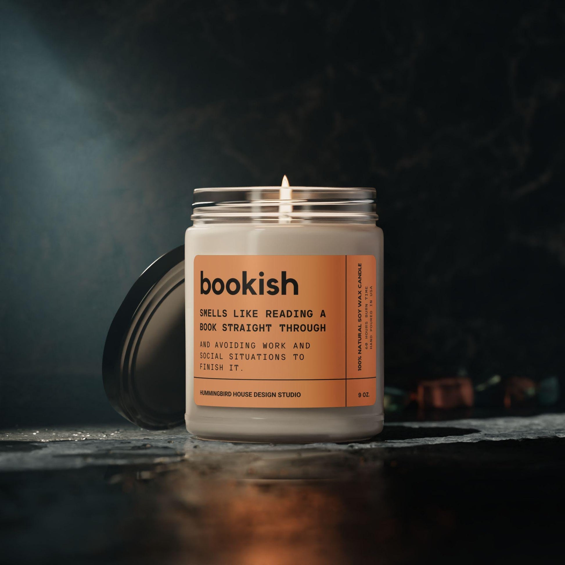 Bookish Candle
