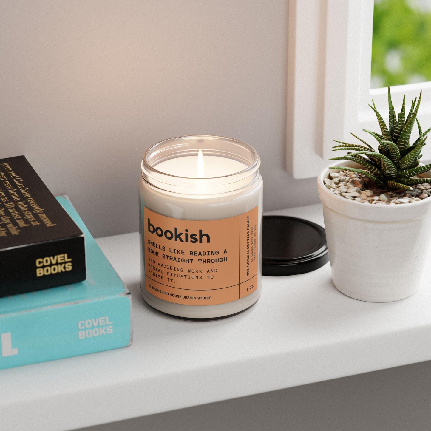 Bookish Candle