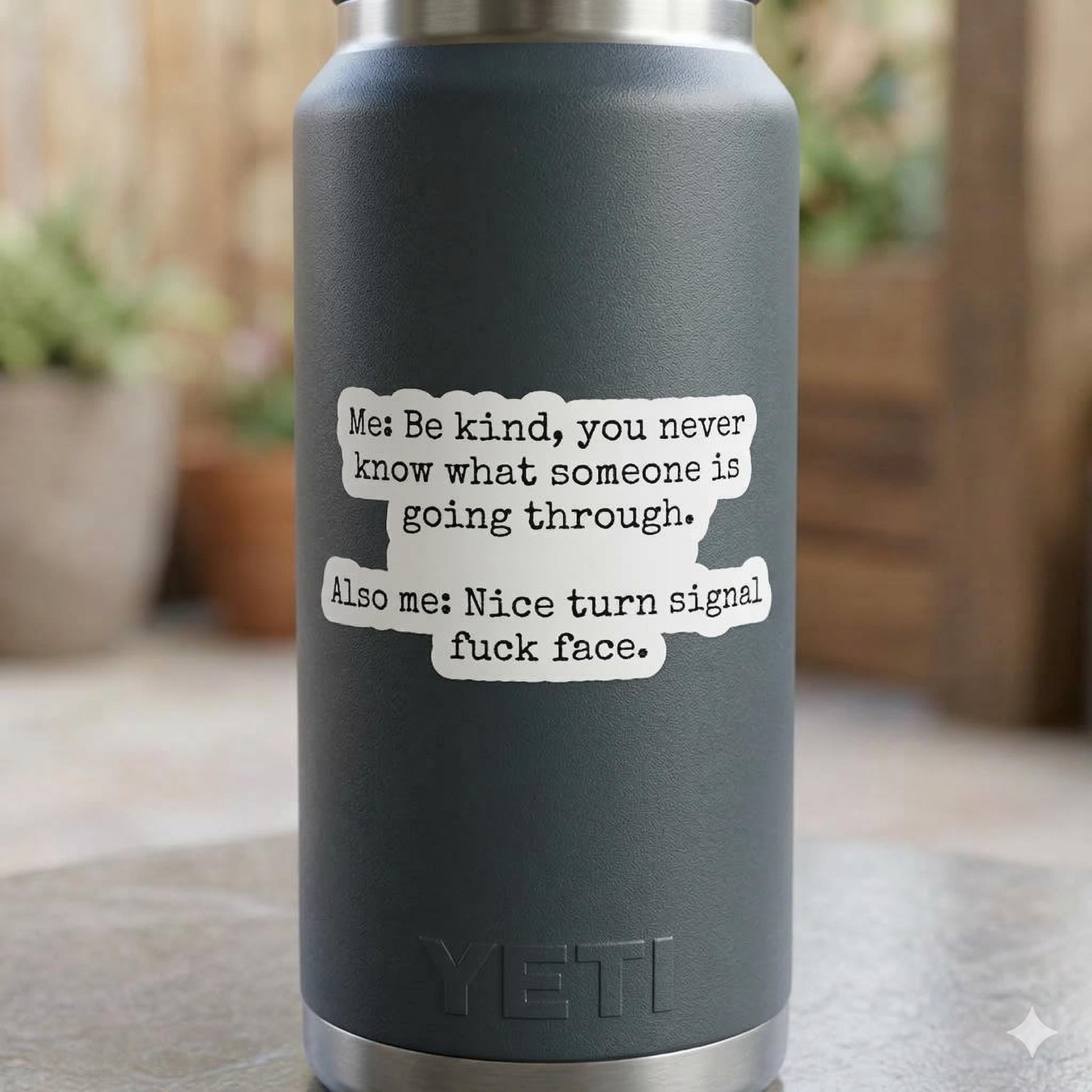 be kind, Funny Stickers, Sarcasm Stickers, Sarcastic Stickers, Funny Laptop Sticker, Funny Decals