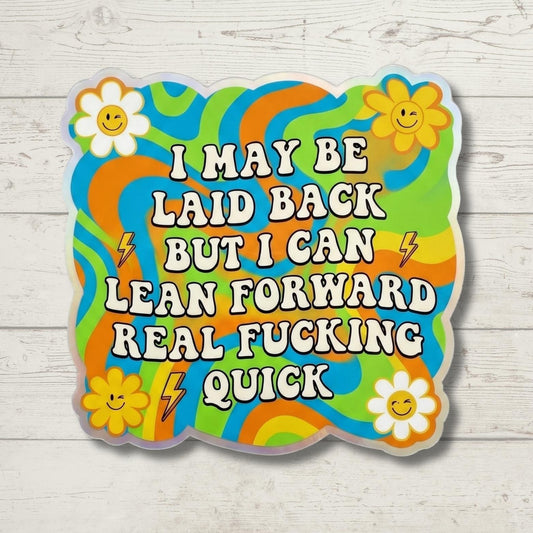 Funny Swear Quote Sticker, Sarcastic Sticker, Funny Laptop Sticker, Water Bottle Sticker, Humor Decal